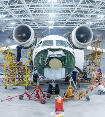 Illustration du pilotage de projet, de la gestion des délais et de l’industrialisation dans l’aéronautique via un ERP