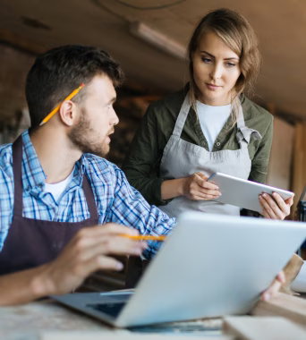 Illustration de la centralisation des données et des processus dans un ERP pour TPE
